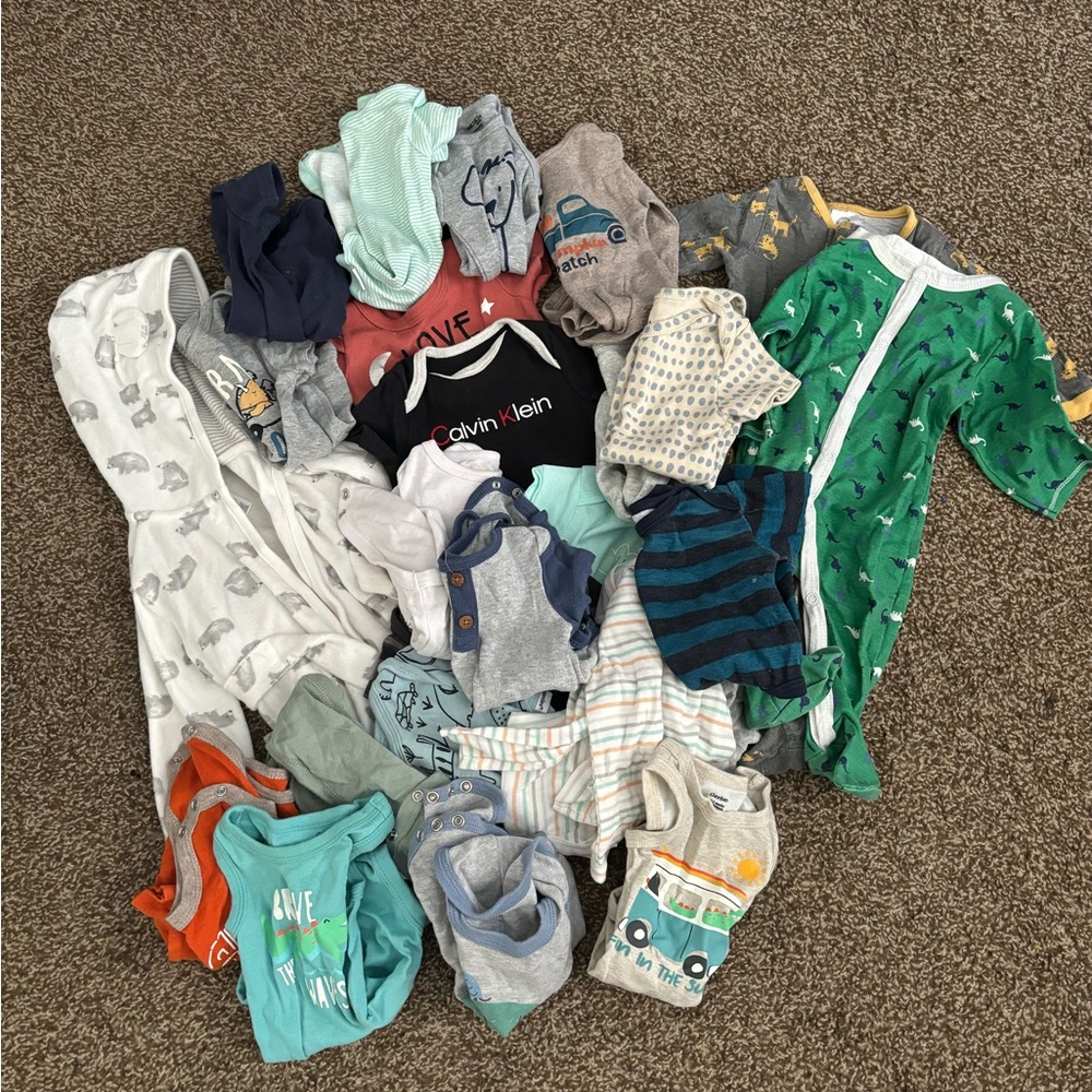 0-3 month baby lot